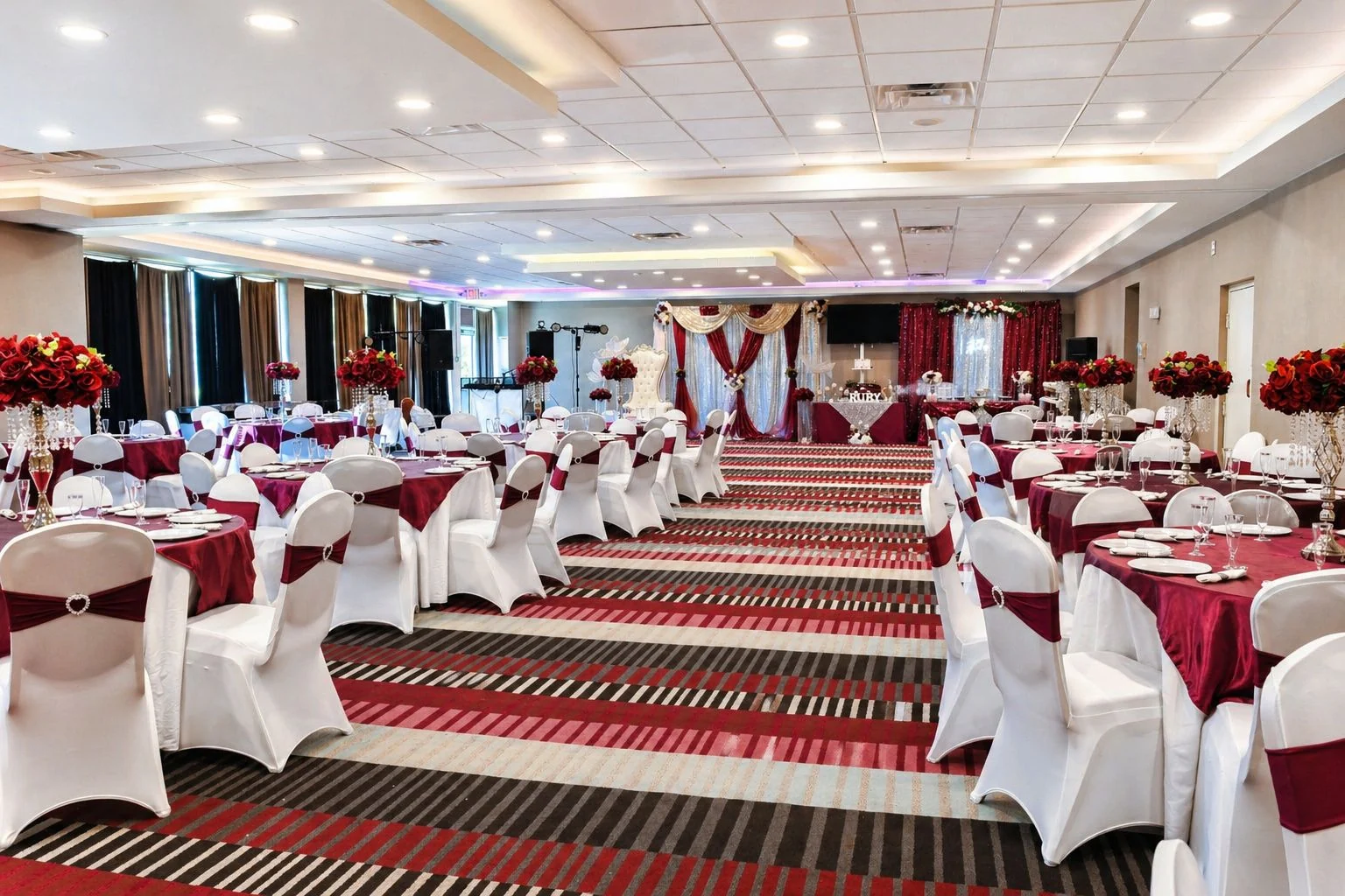 Flexible hotel meeting and event space